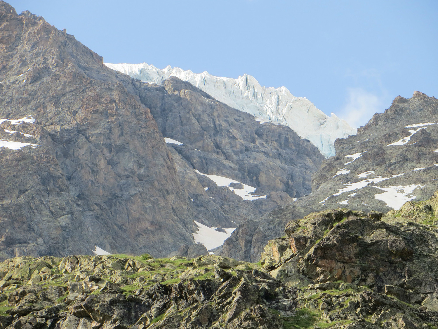 glacier du clot de l'homme