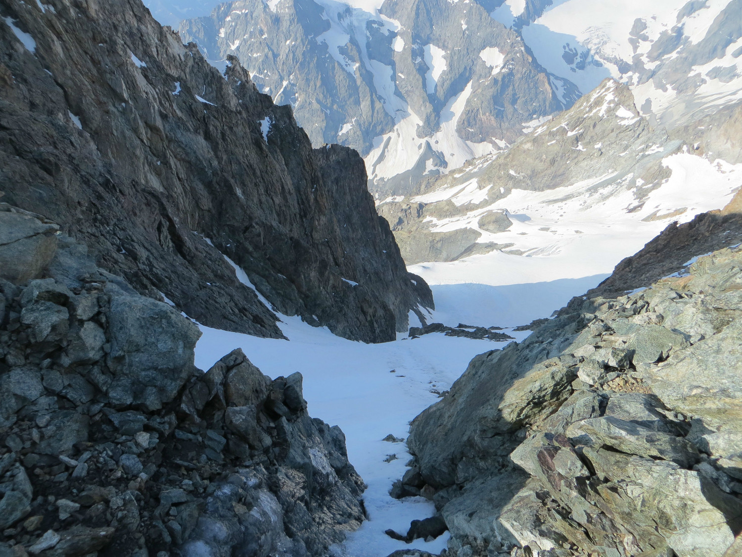 haut du couloir