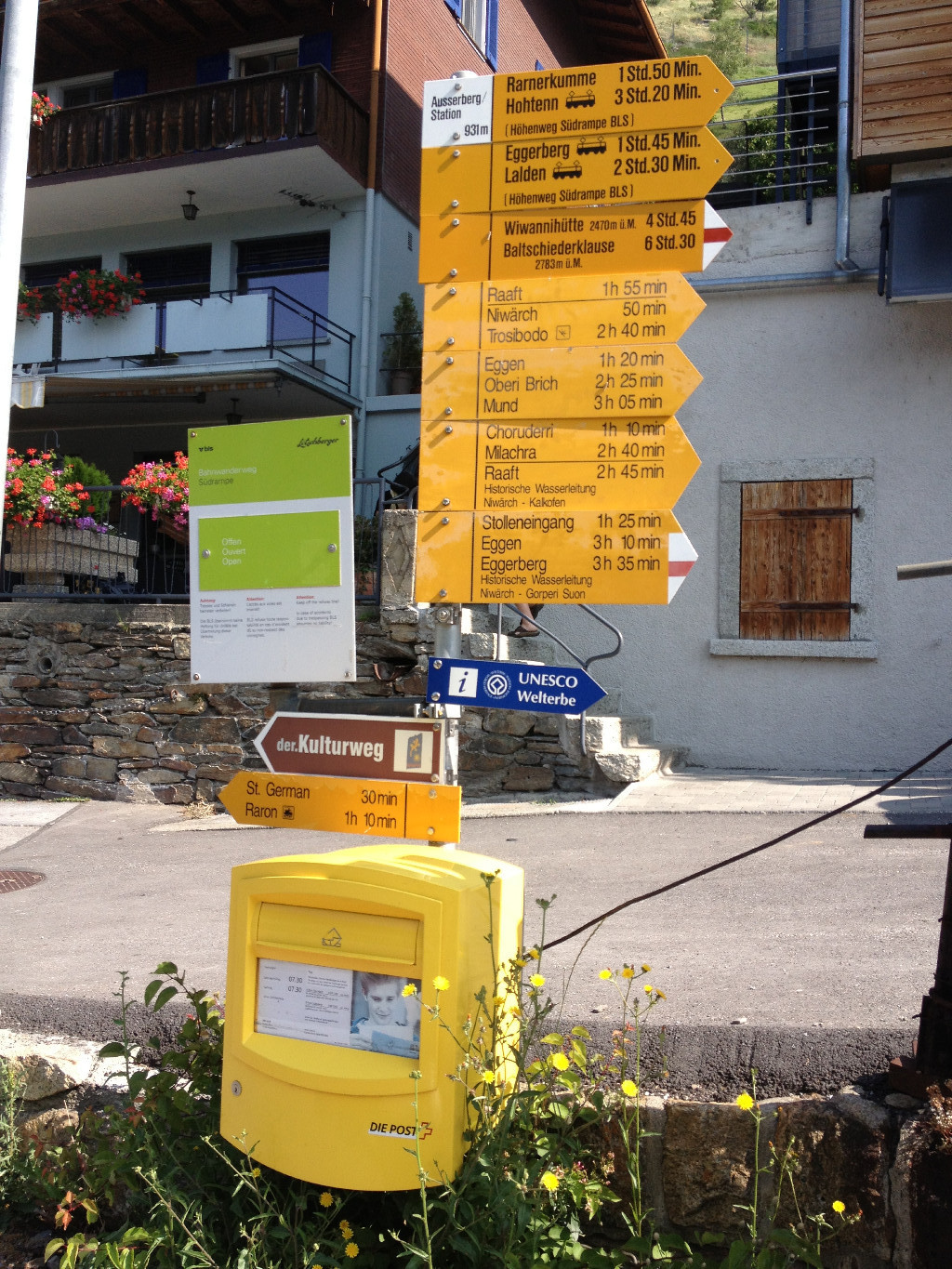 Itis depuis Ausserberg