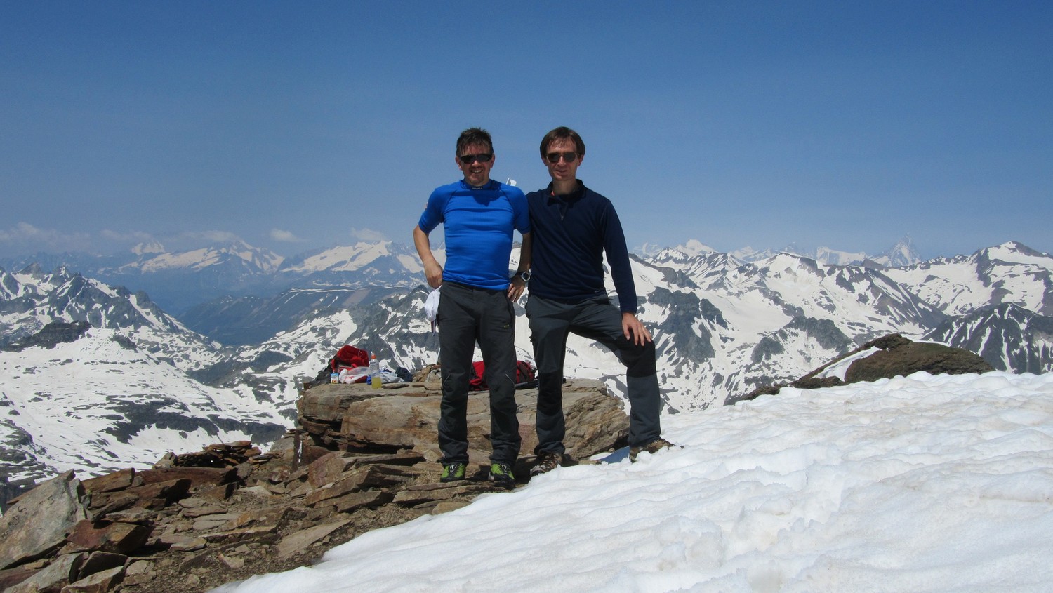 autoscatto sulla cima