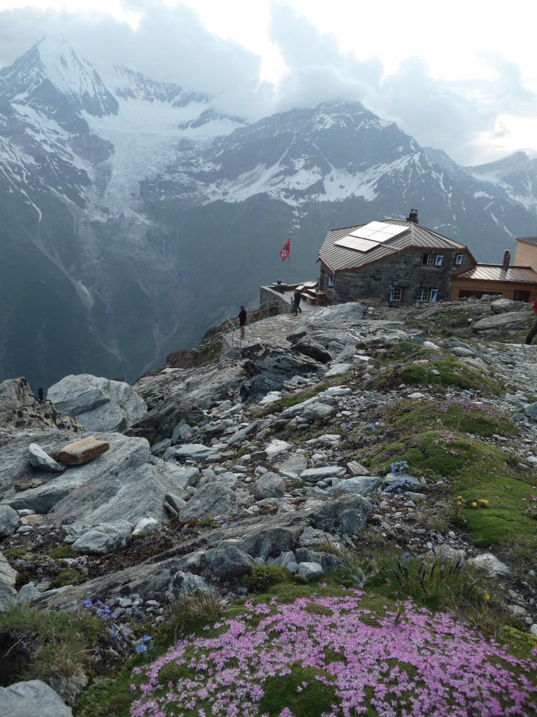 Domhütte et le Weisshorn