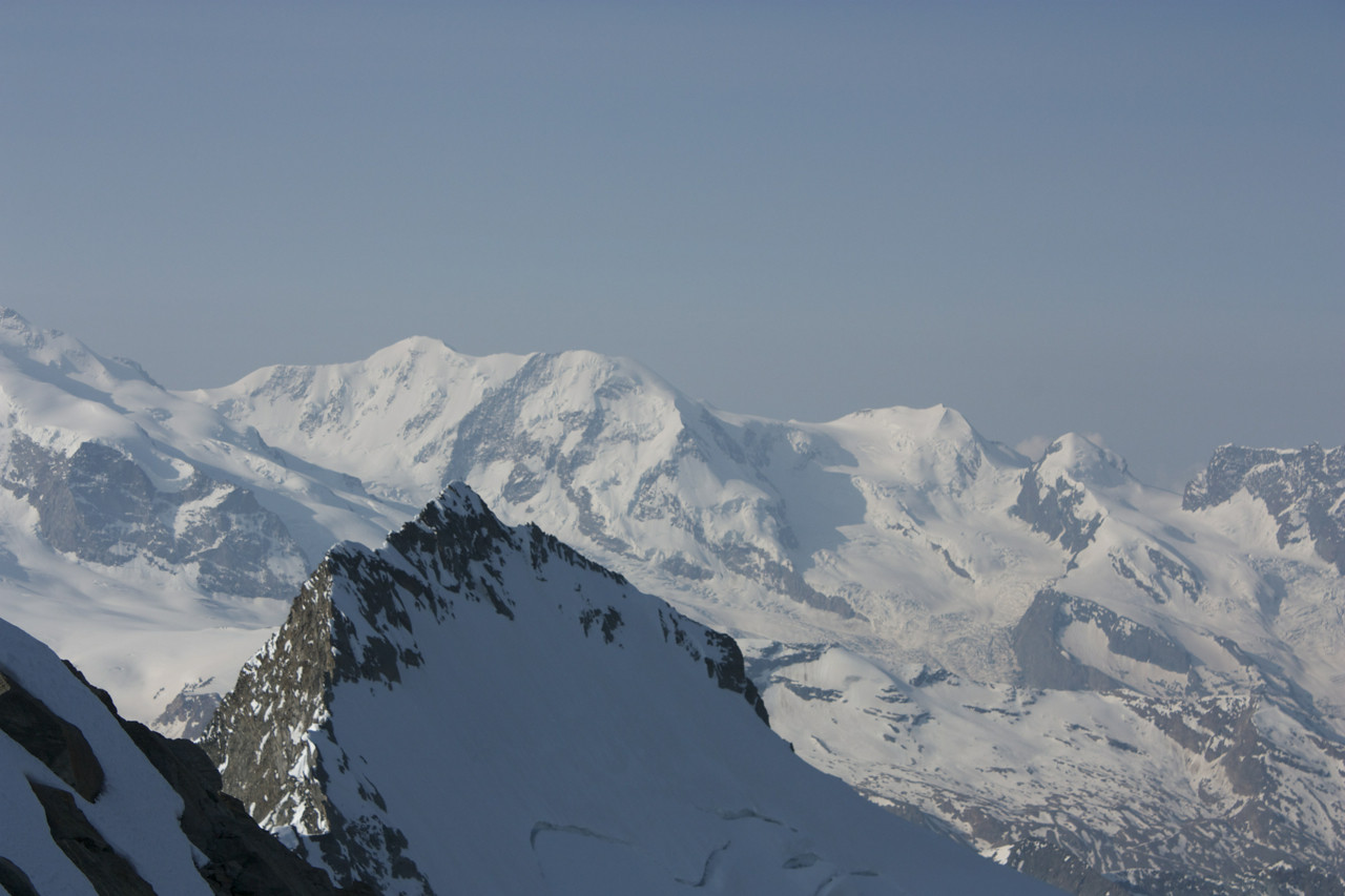 Tashhorn et massif du mont Rose