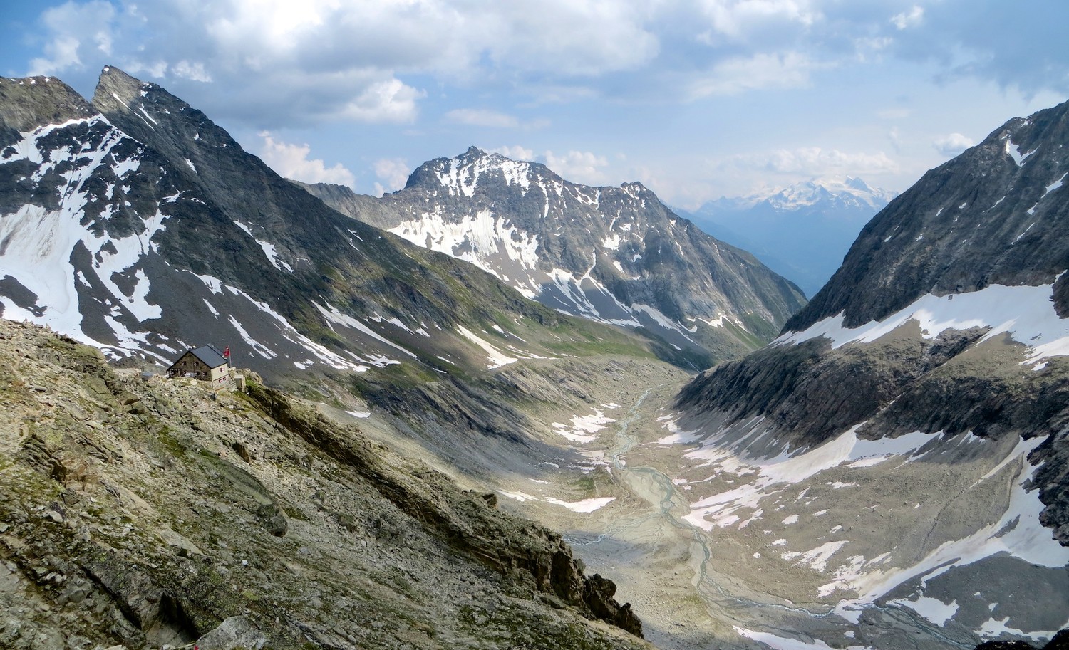 Baltschiedertal sous l'oeil de la Baltschiederklause