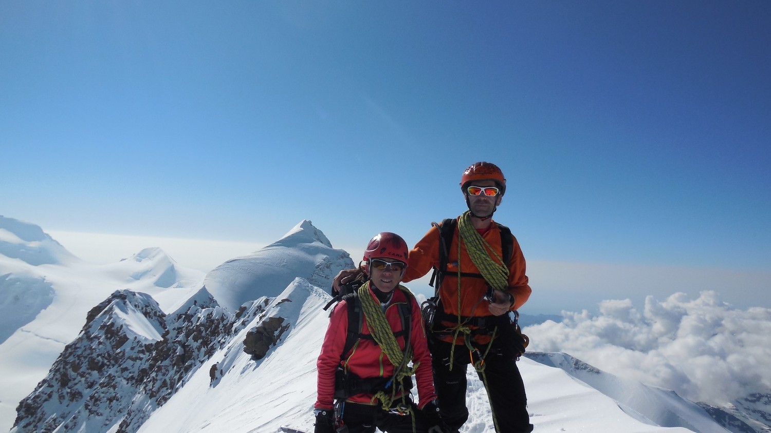 Arête du Lyskamm