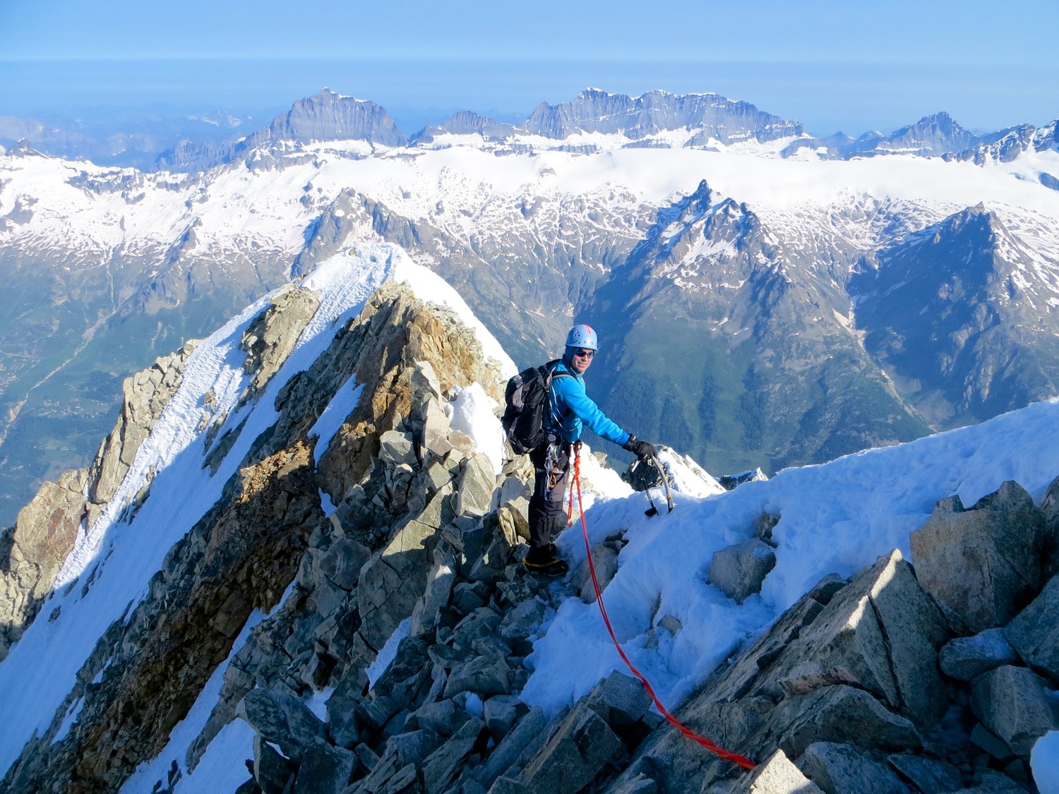 Sur l'arête N