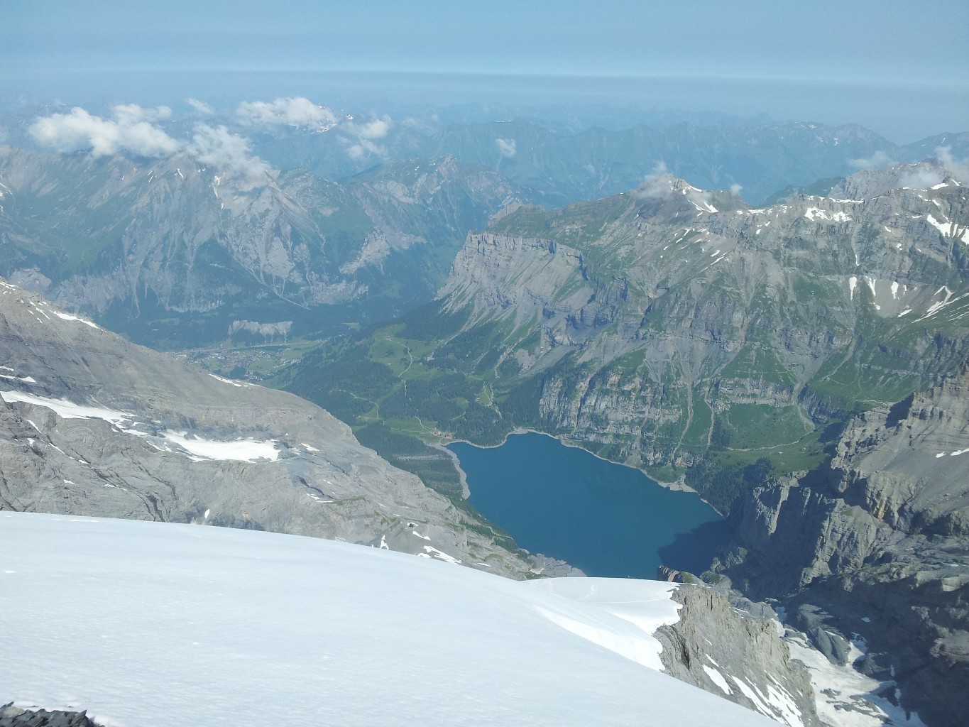 La descente par la VN