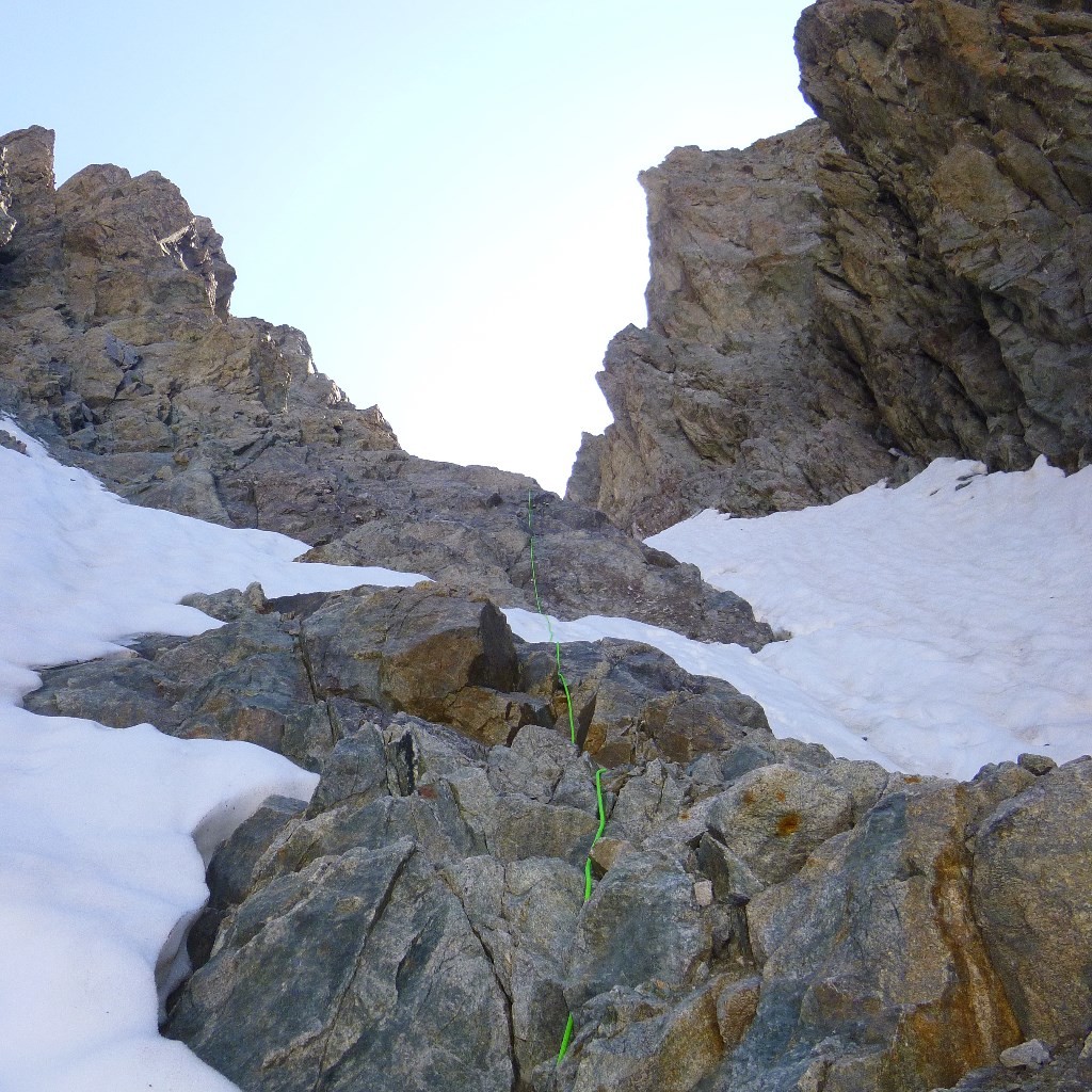 couloir des chamois