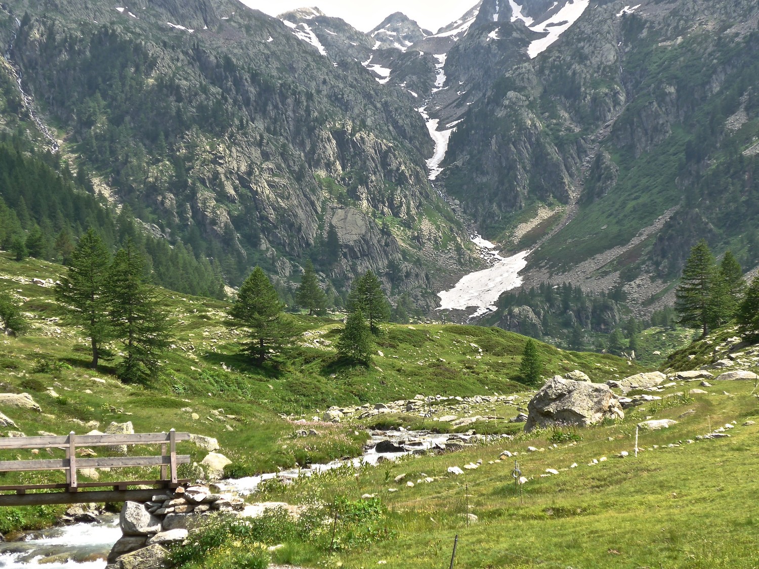 Vue de l'ensemble de la partie basse.