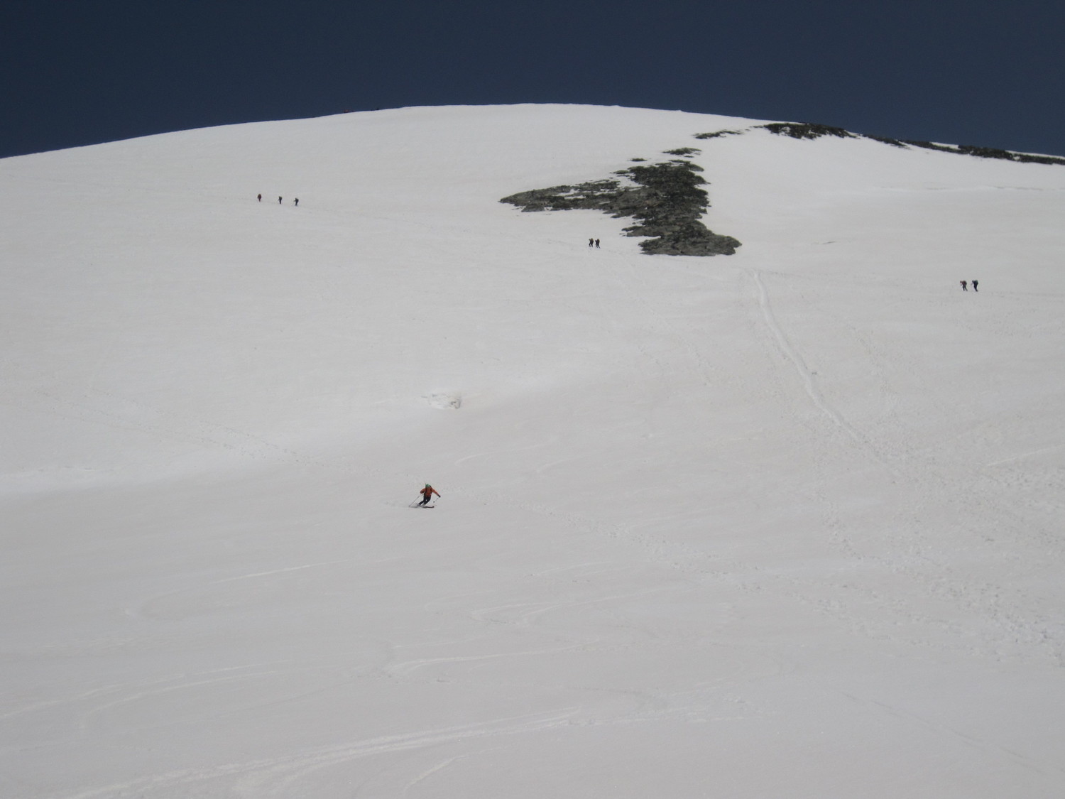 Il bel pendio del Breithorn Occidentale
