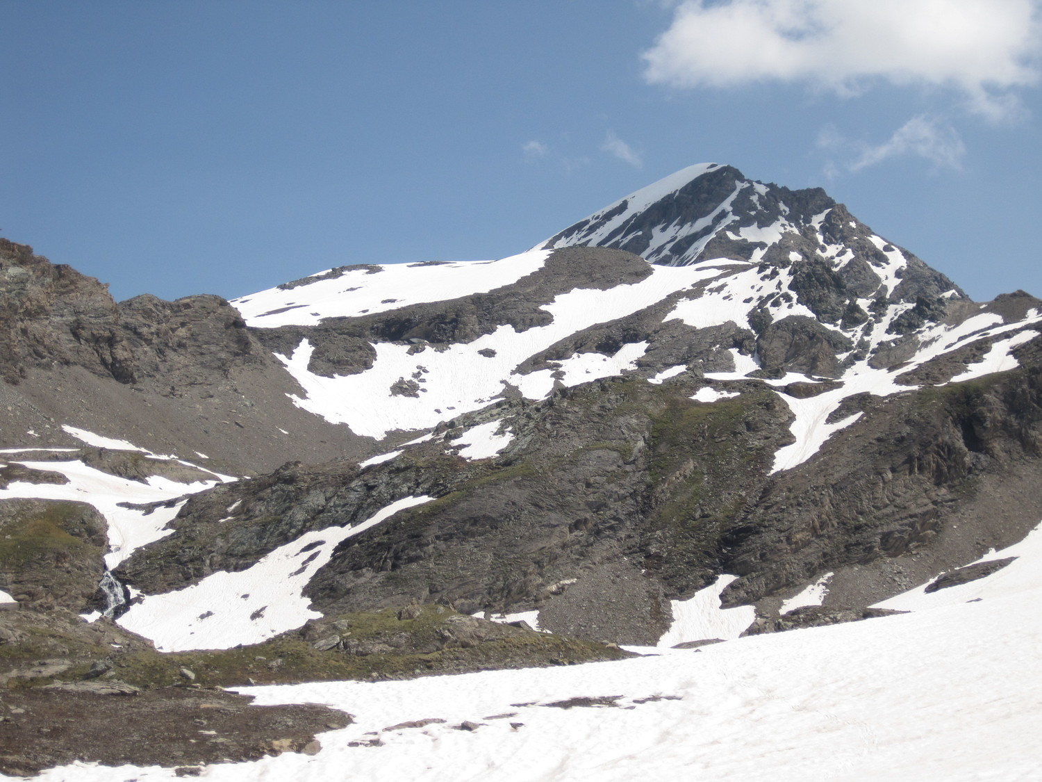 L' itinerario dal laghetto a q,2850