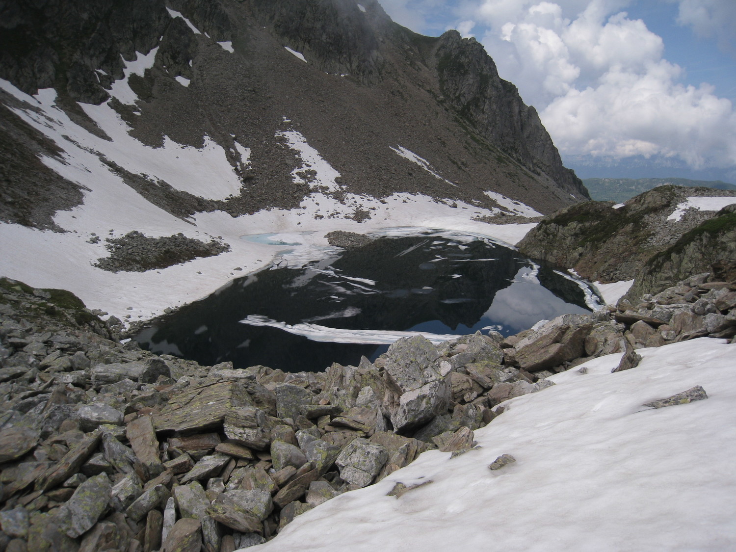 combe de la gde Valloire- lac de la Folle