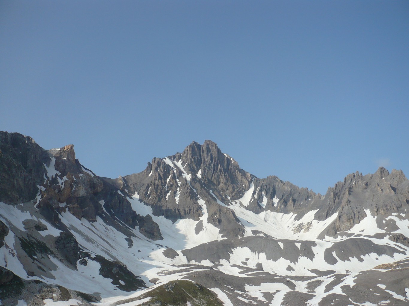 Vallon de la Fournache vu du sommet du Grand Chatelard