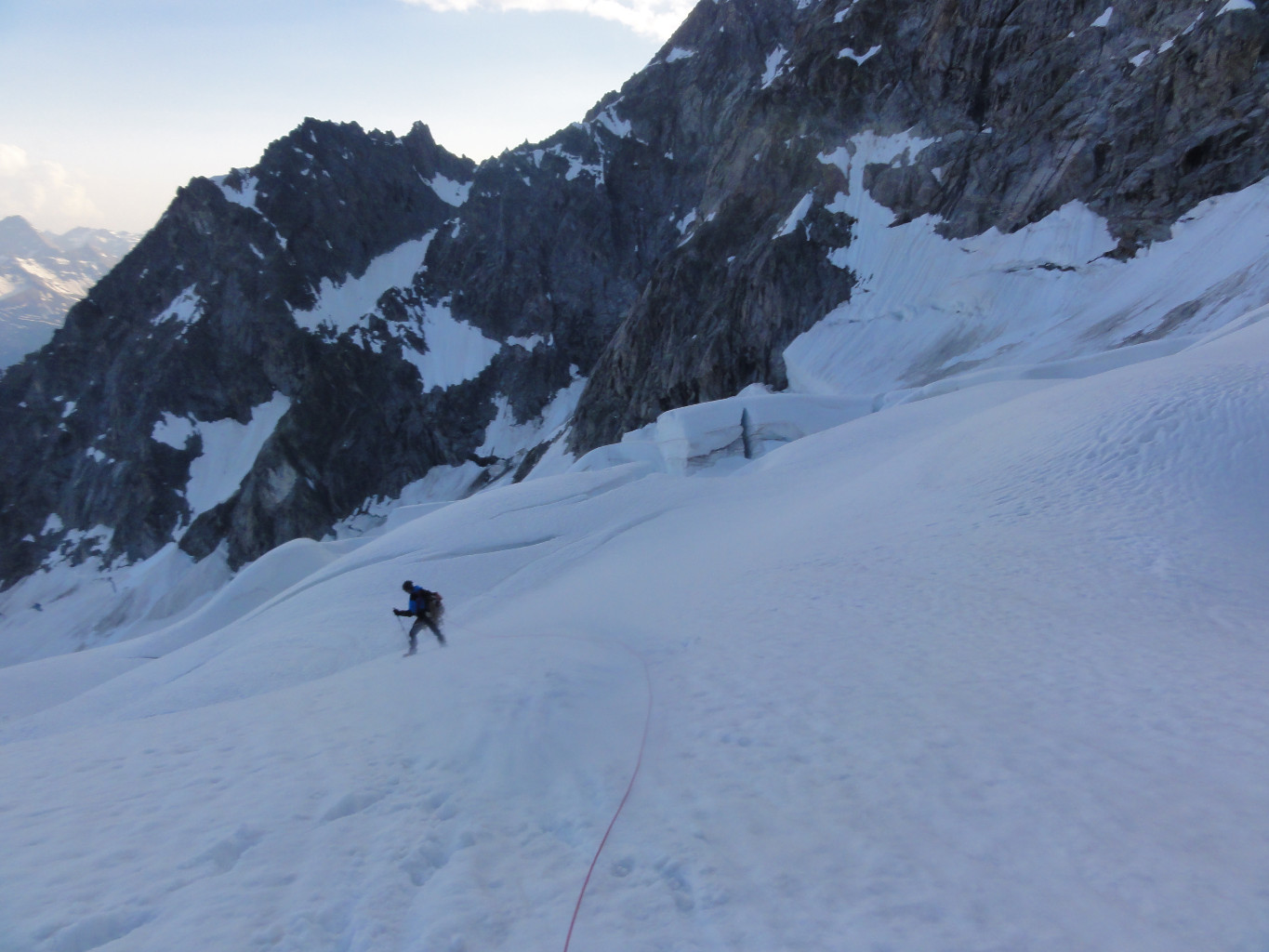 Descente voie normale