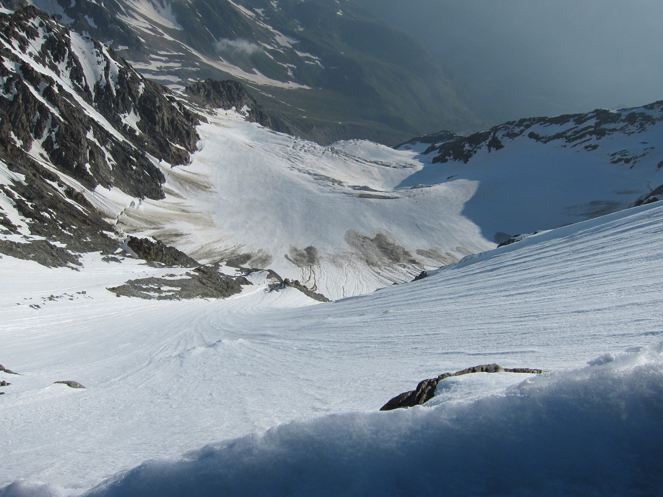 La nord del Fletschorn. Ripidina ...