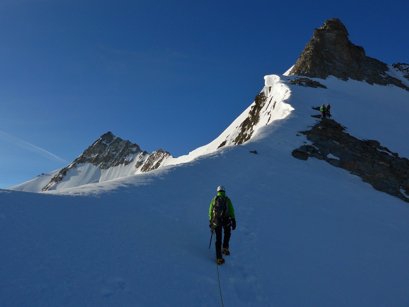 Nadelgrat/Hoberghorn, puis Stecknadelhorn