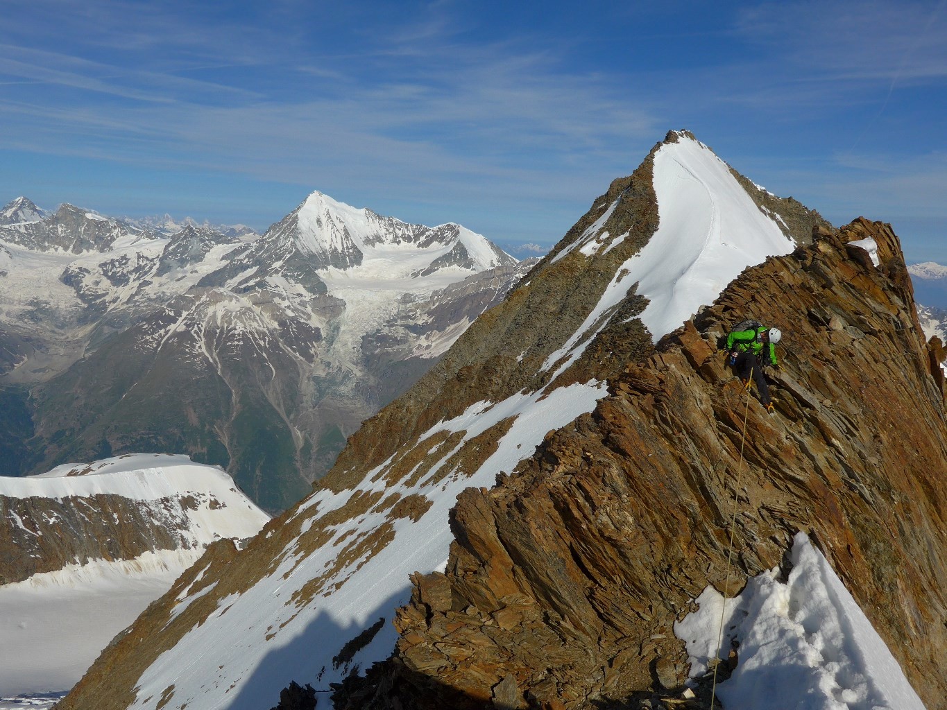 Nadelgrat/Entre Hoberghorn et Stecknadelhorn