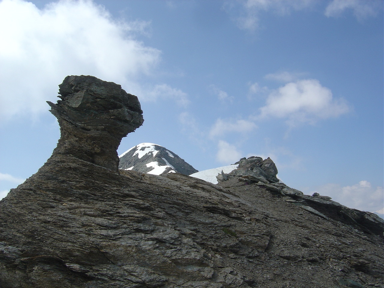 Verrue sur l'arête N de l'Ouille Noire