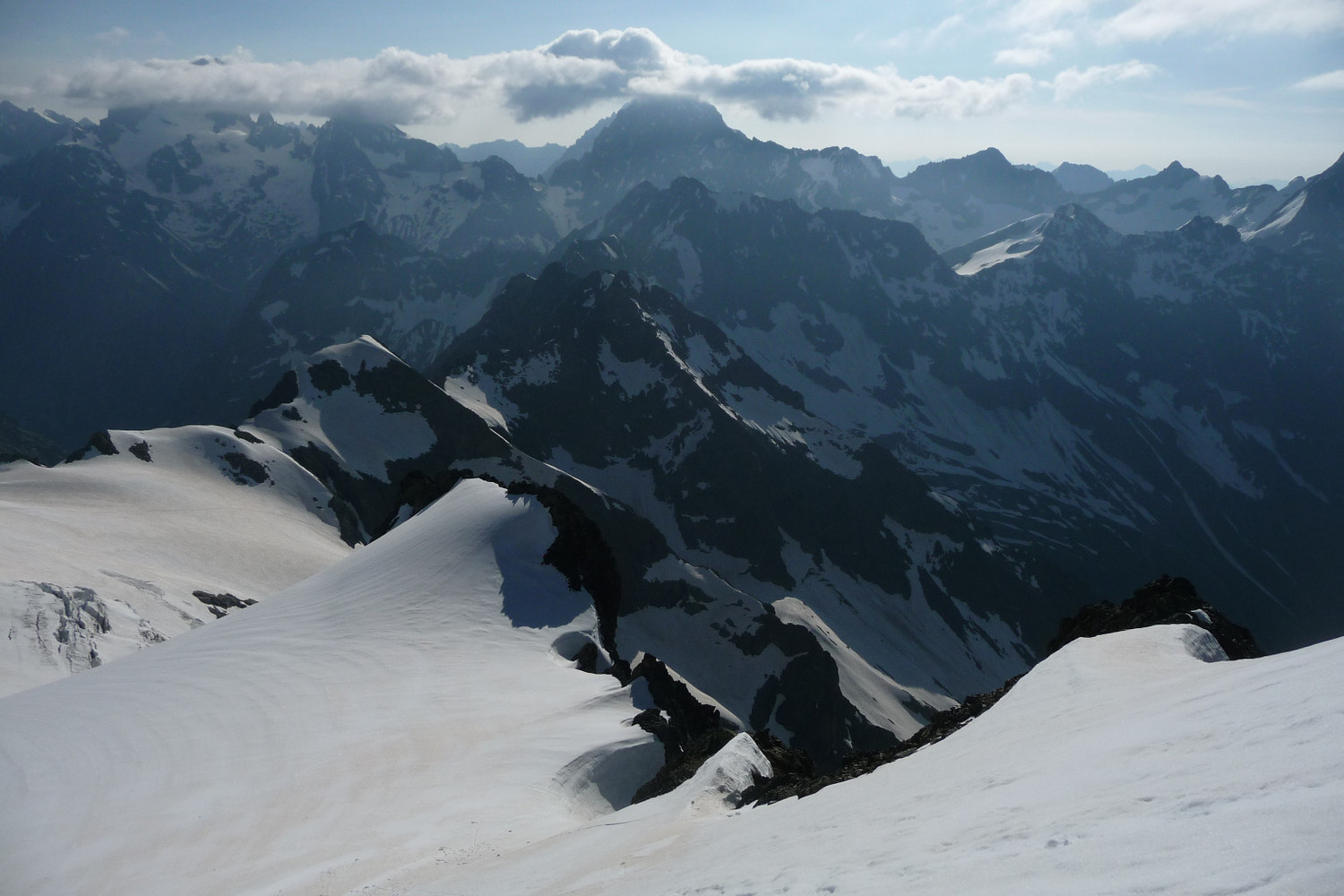 Vue des crêtes