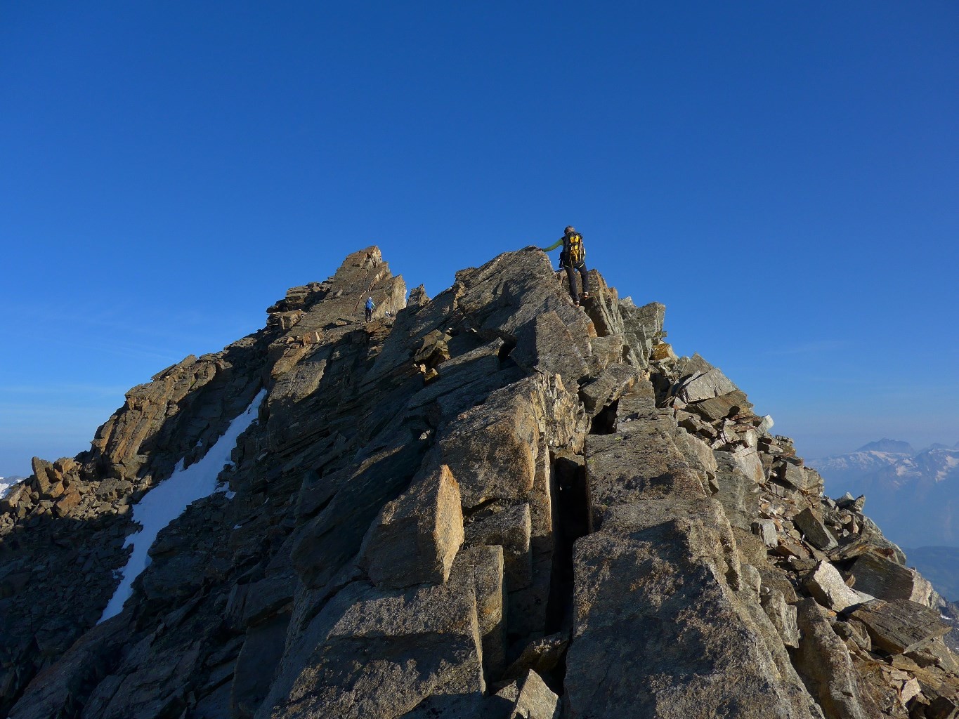 Balfrin/Pour ceux qui ont loupé la précédente, l'arête qui conduit au Grossbigerhorn