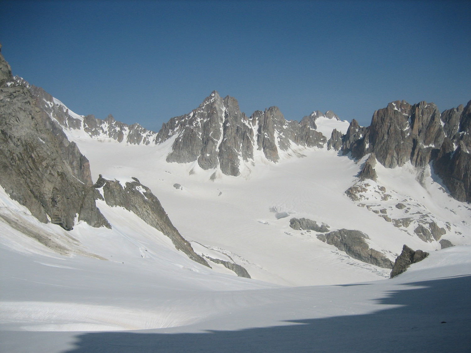 Bassin de la Salaina (Grande Fourche au centre)