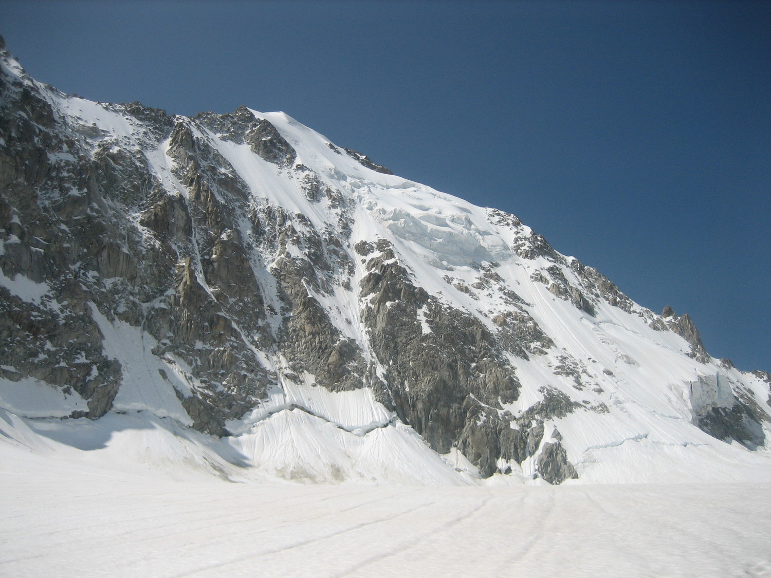 Aiguille d'Argentière, face N