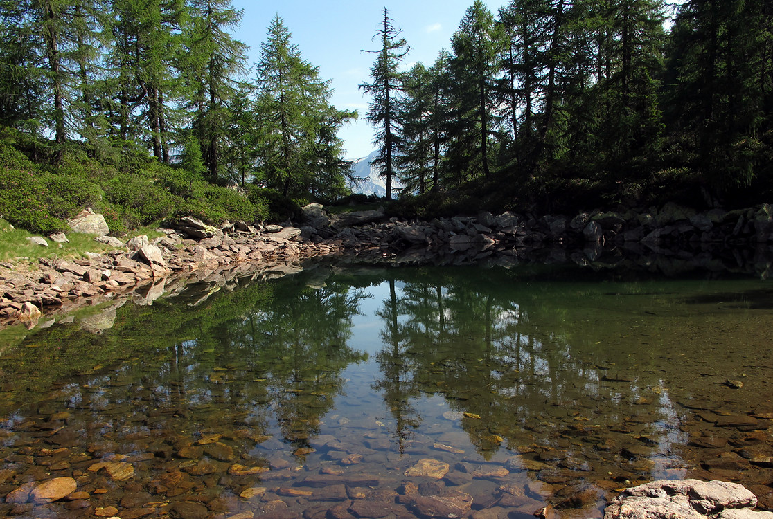 Corna di Garzonè; il Lago del Grillo