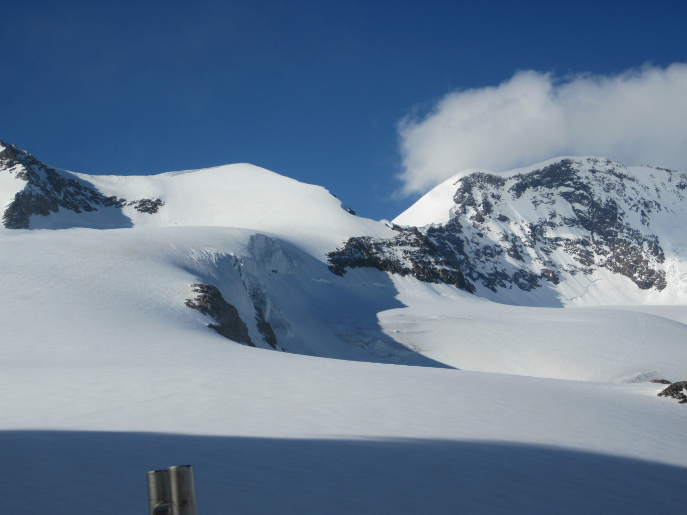 Lyskamm W du refuge Sella