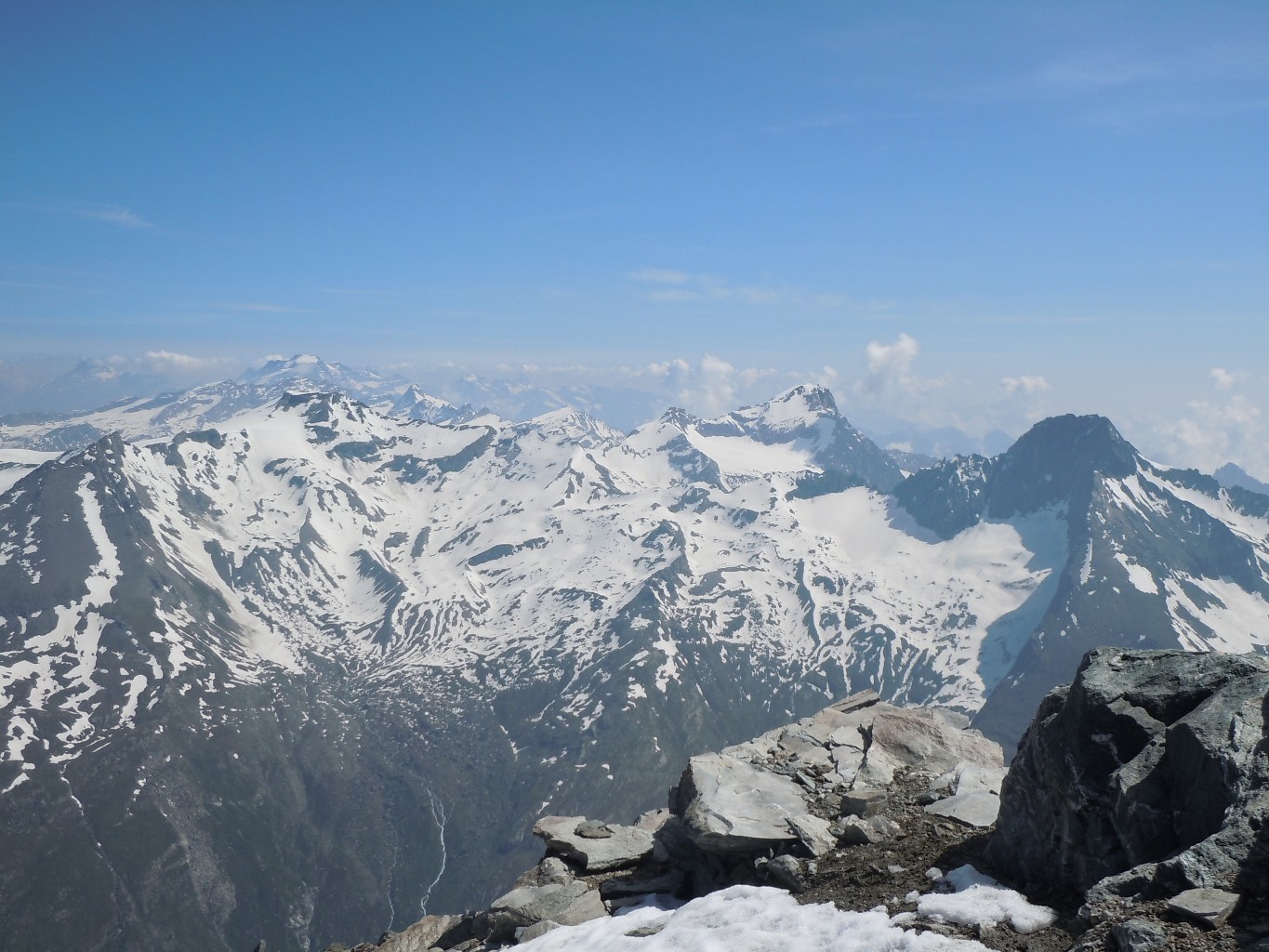 Vue sur Albaron, Les Ciamarellas, Bessanèse