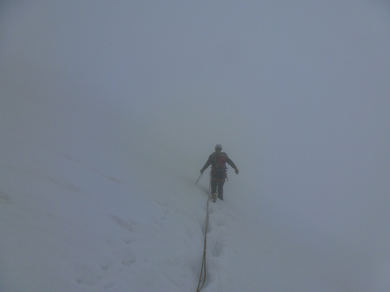CHARMOZ-GREPON descente du glacier des nantillons