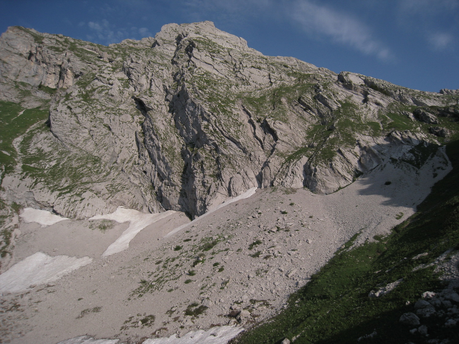 Arcalod- en montant vers le col