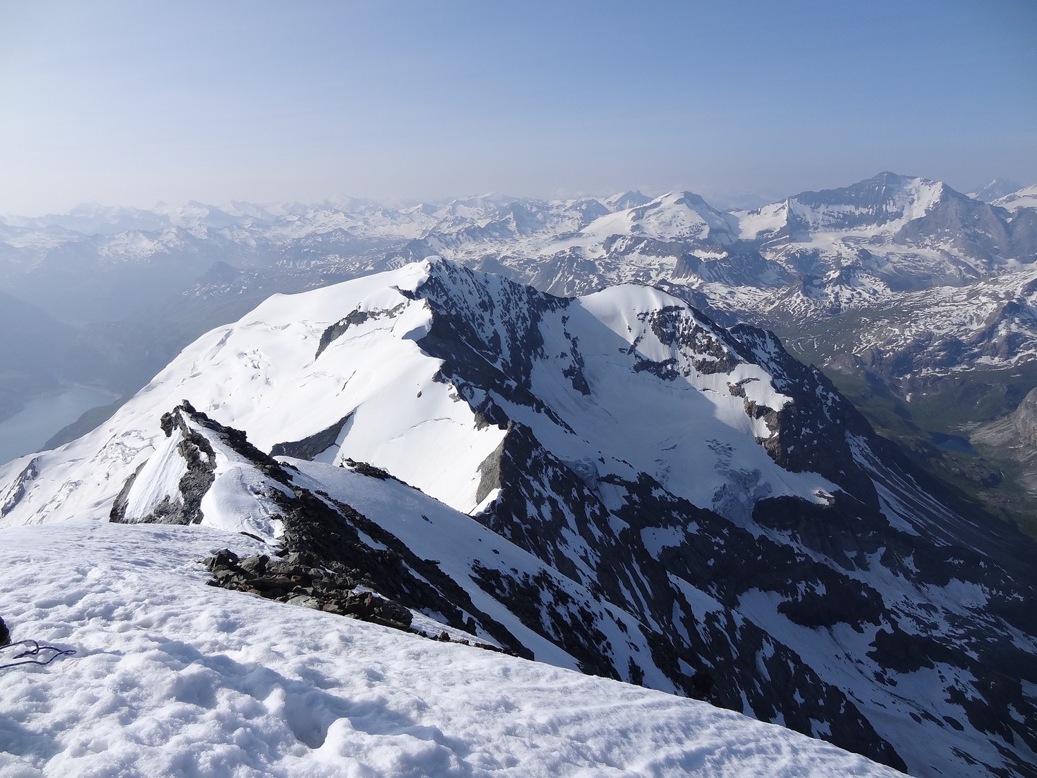 Paysage du sommet