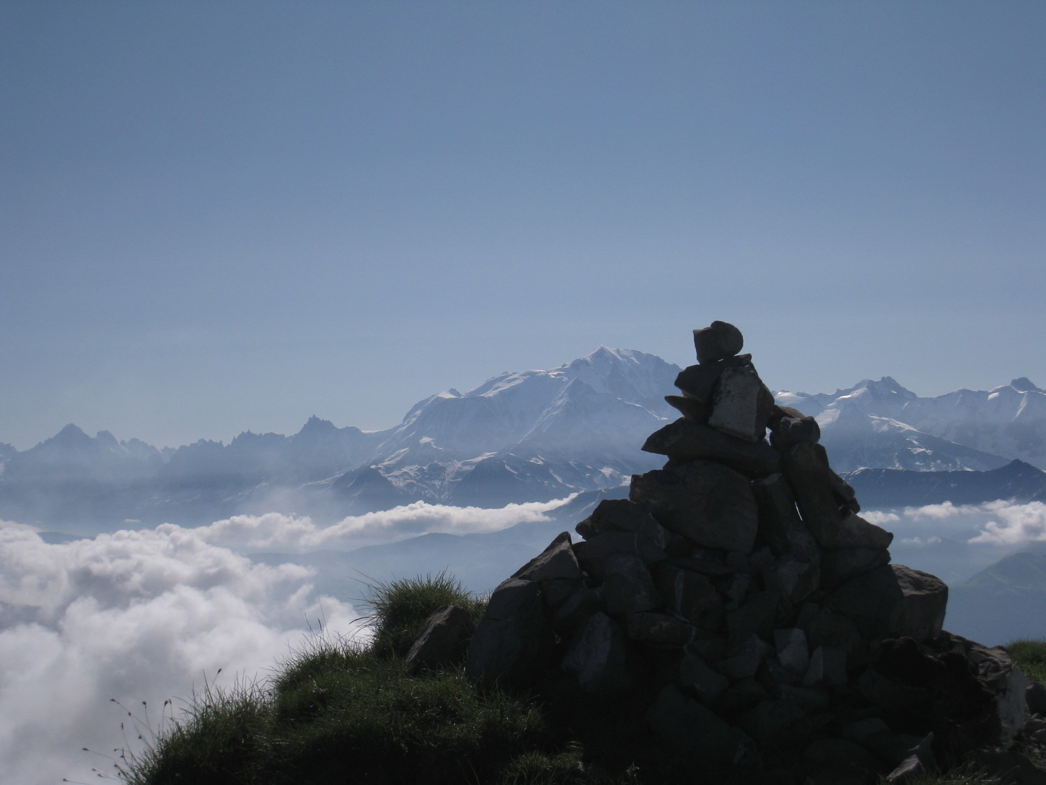Mandalaz (2277m) - cairn sommital