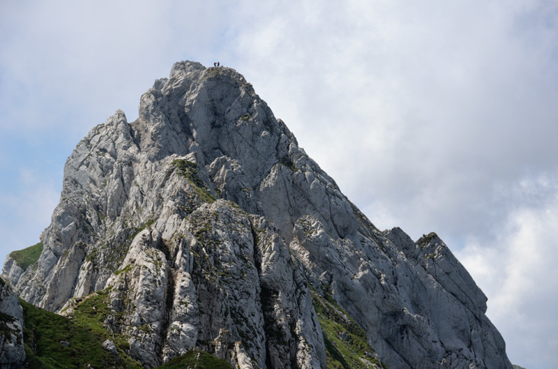 grimpeurs sur le Gerbier