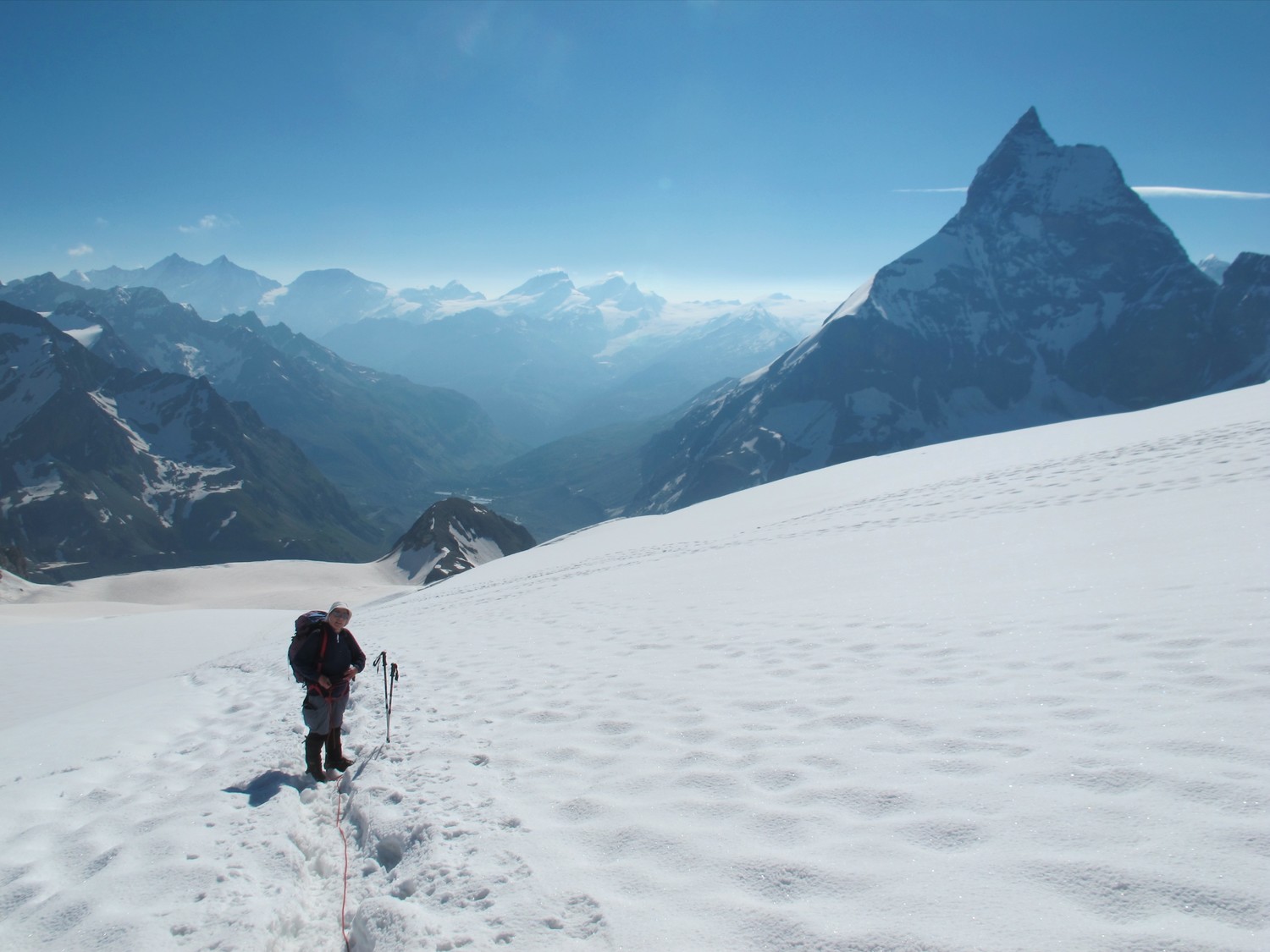 Dans la descente