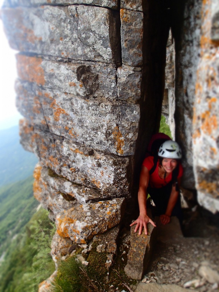 Le passage du trou avant le départ