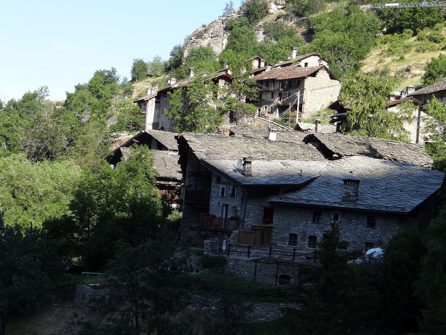 Le hameau de Vedun (Vallée d'Aoste)
