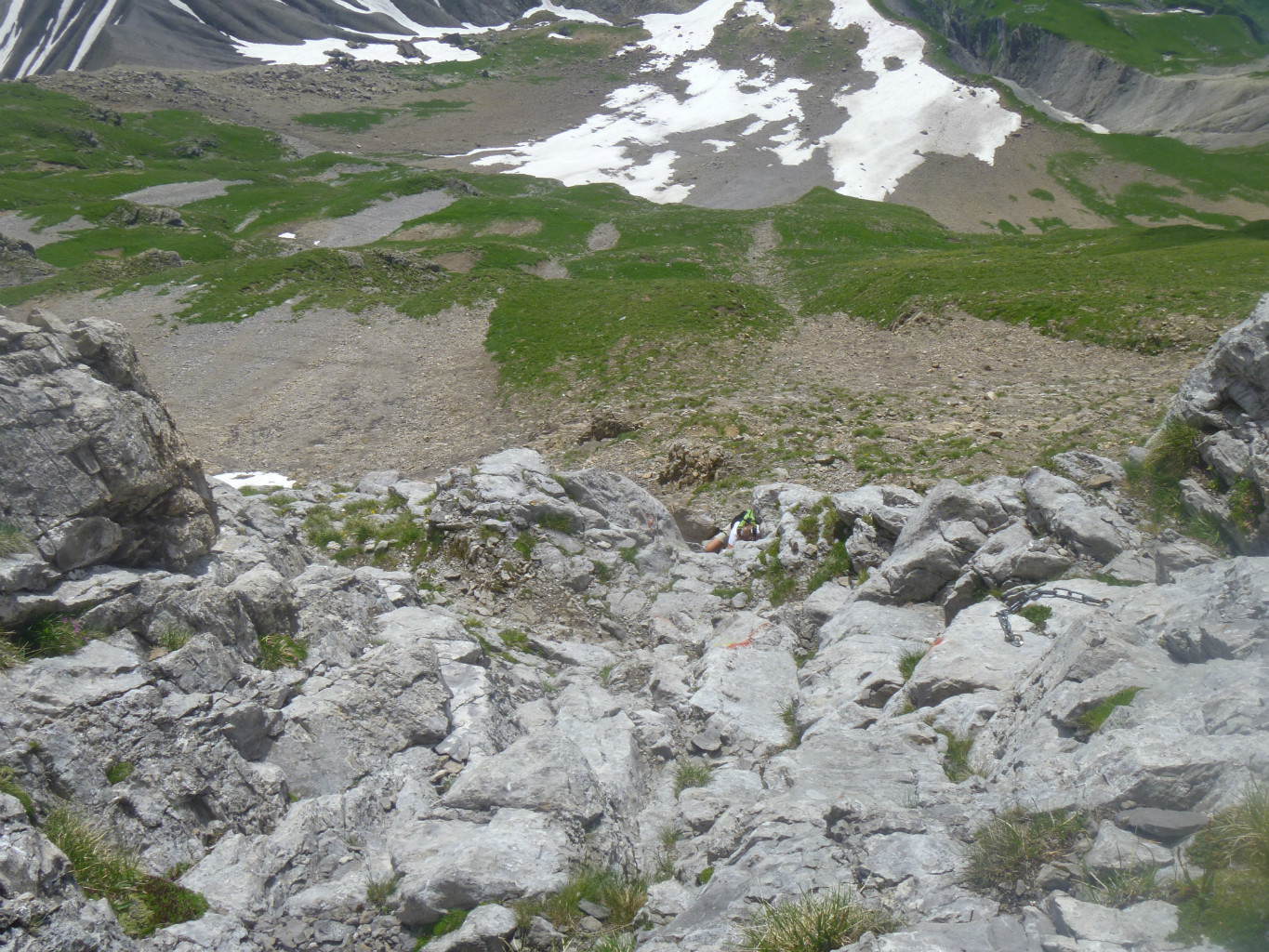 après le col