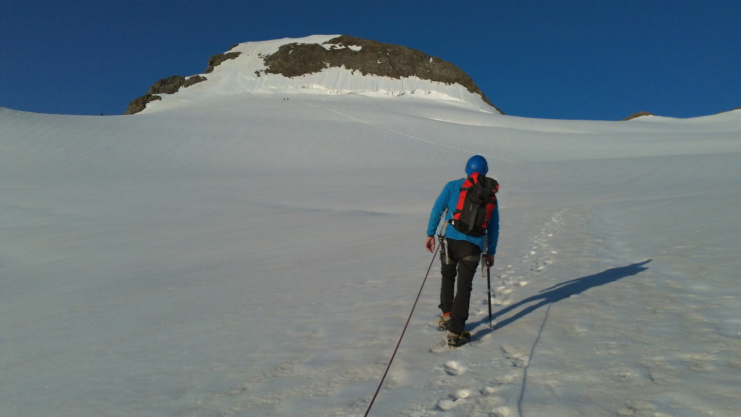 sur le glacier