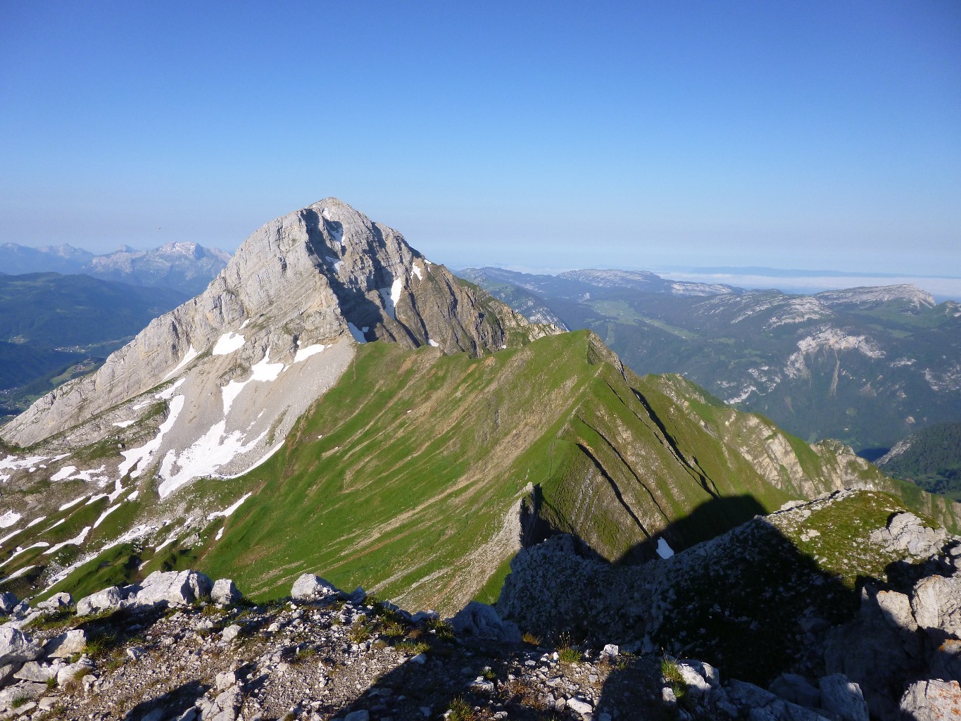 balafrasse et pointe blanche