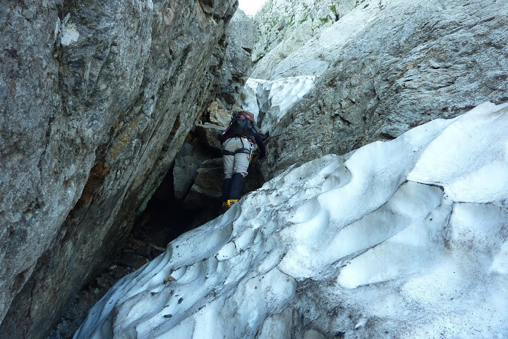 Laurence dans le bloc du Vermicelle