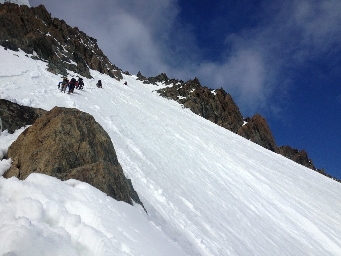 Ap le passage de la rimaye, direction le couloir