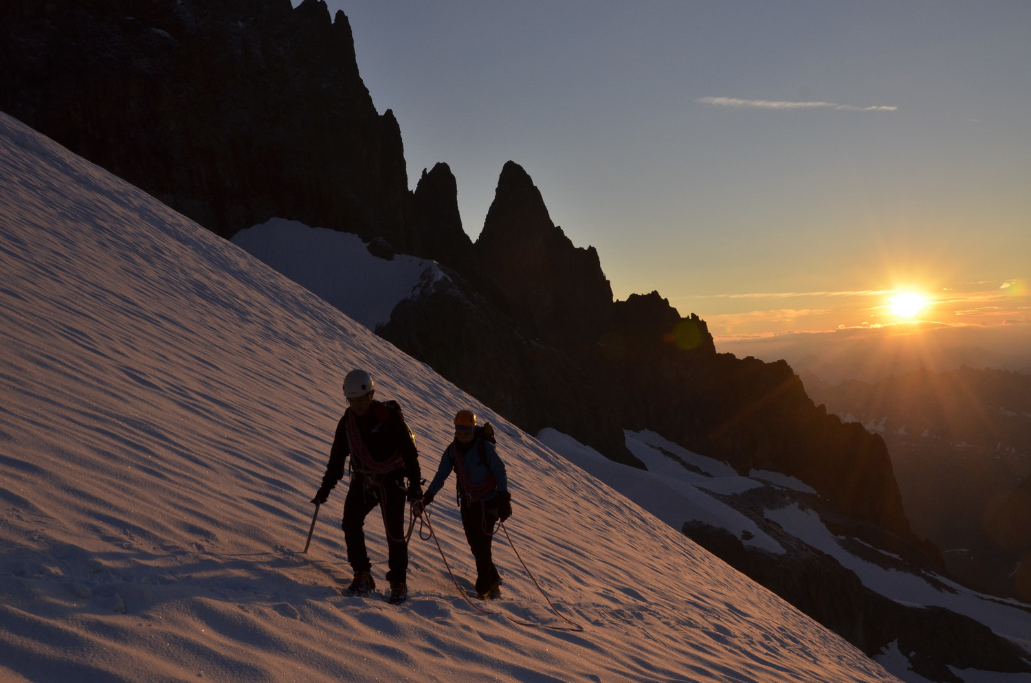Lever de soleil.