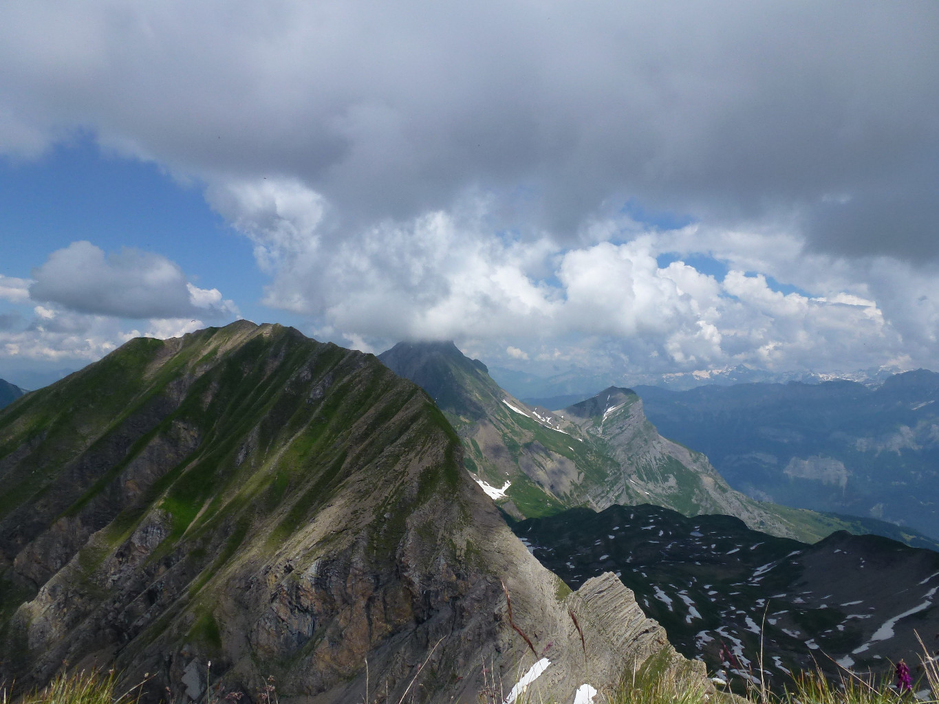 Dans les nuages