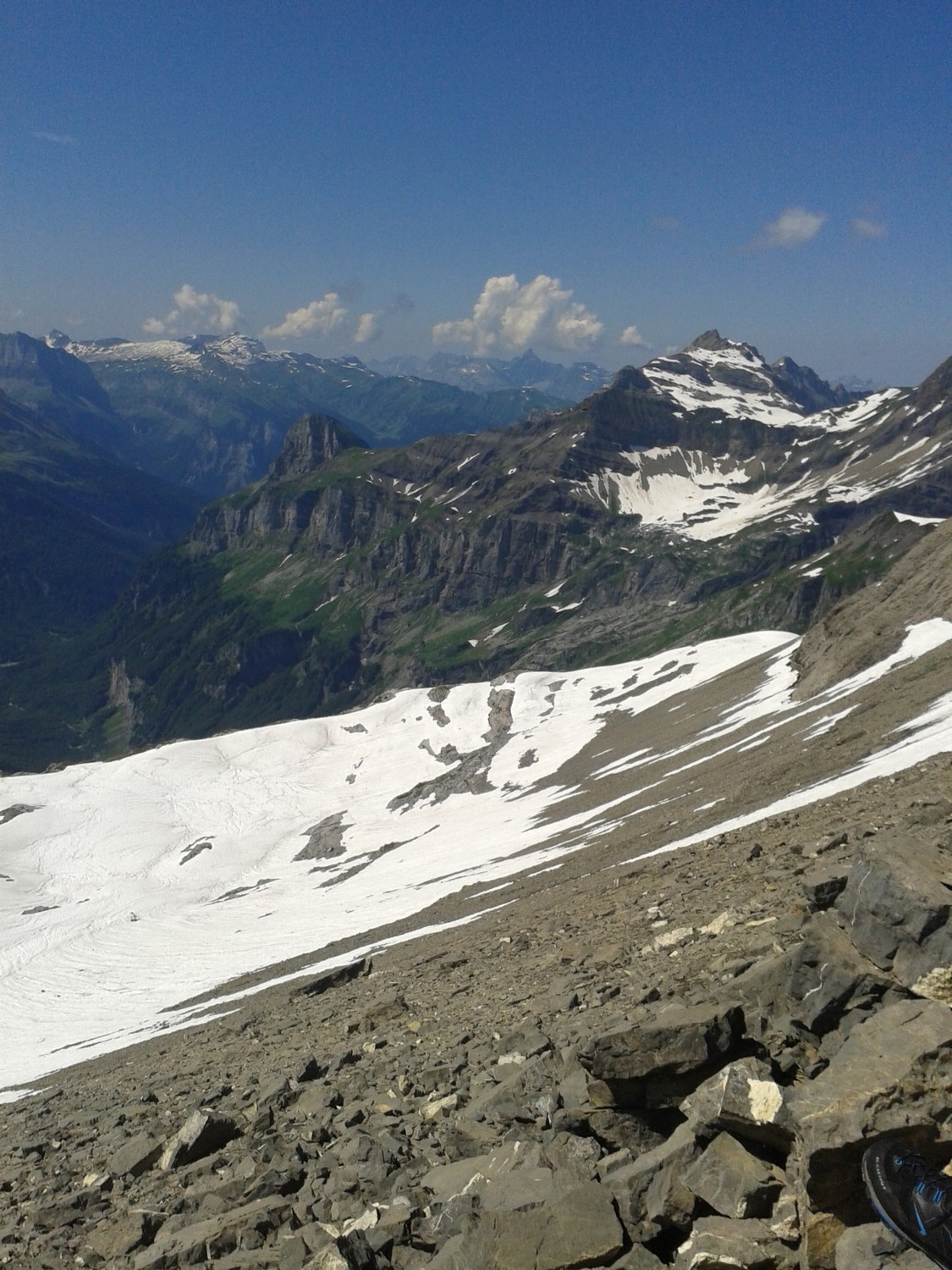 Dent de Barme (tout au fond la Pointe Percée)