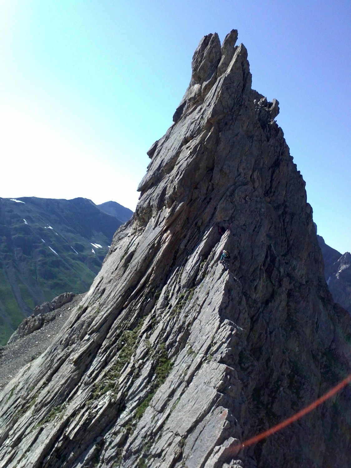 Arêtes de la Bruyère - Sur le fil