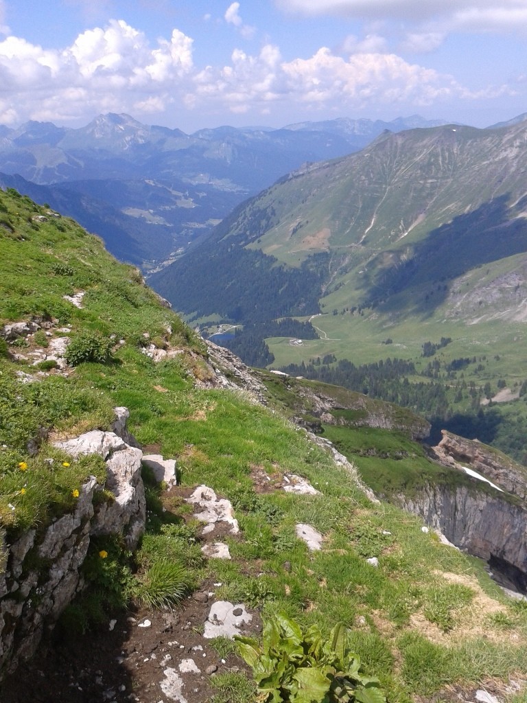 Lac des Mines d'Or depuis Bossetan