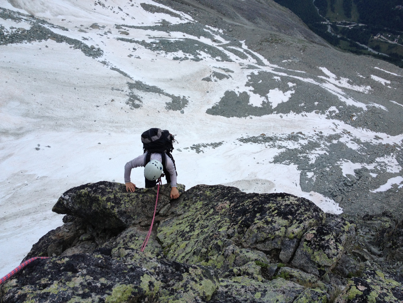 Arête W dent de Tsalion