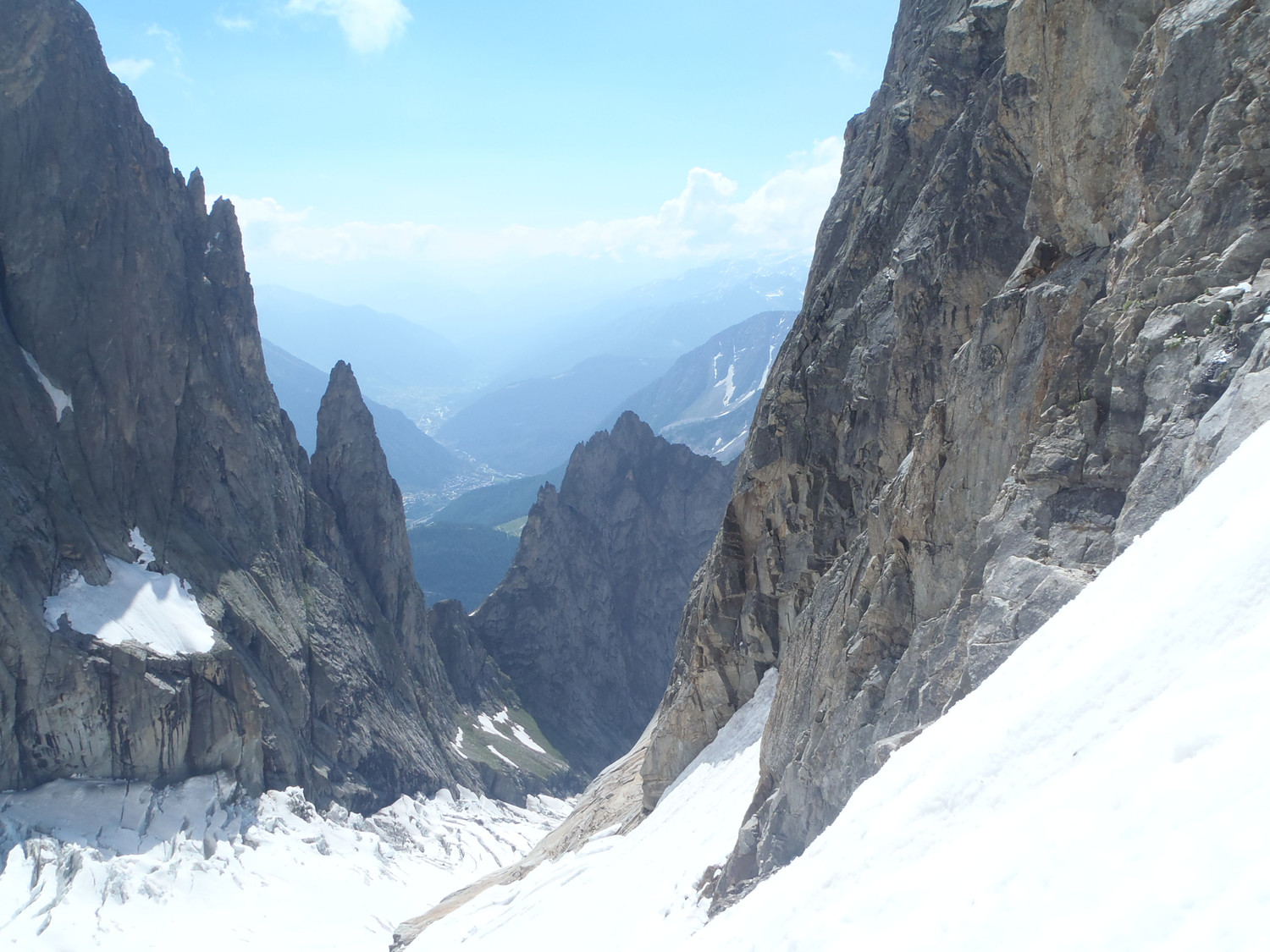vue depuis le glacier de freney