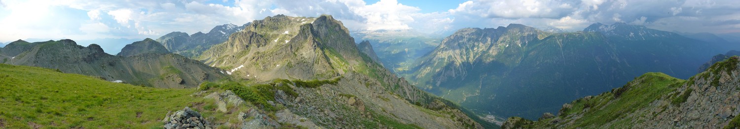 Panorama du sommet