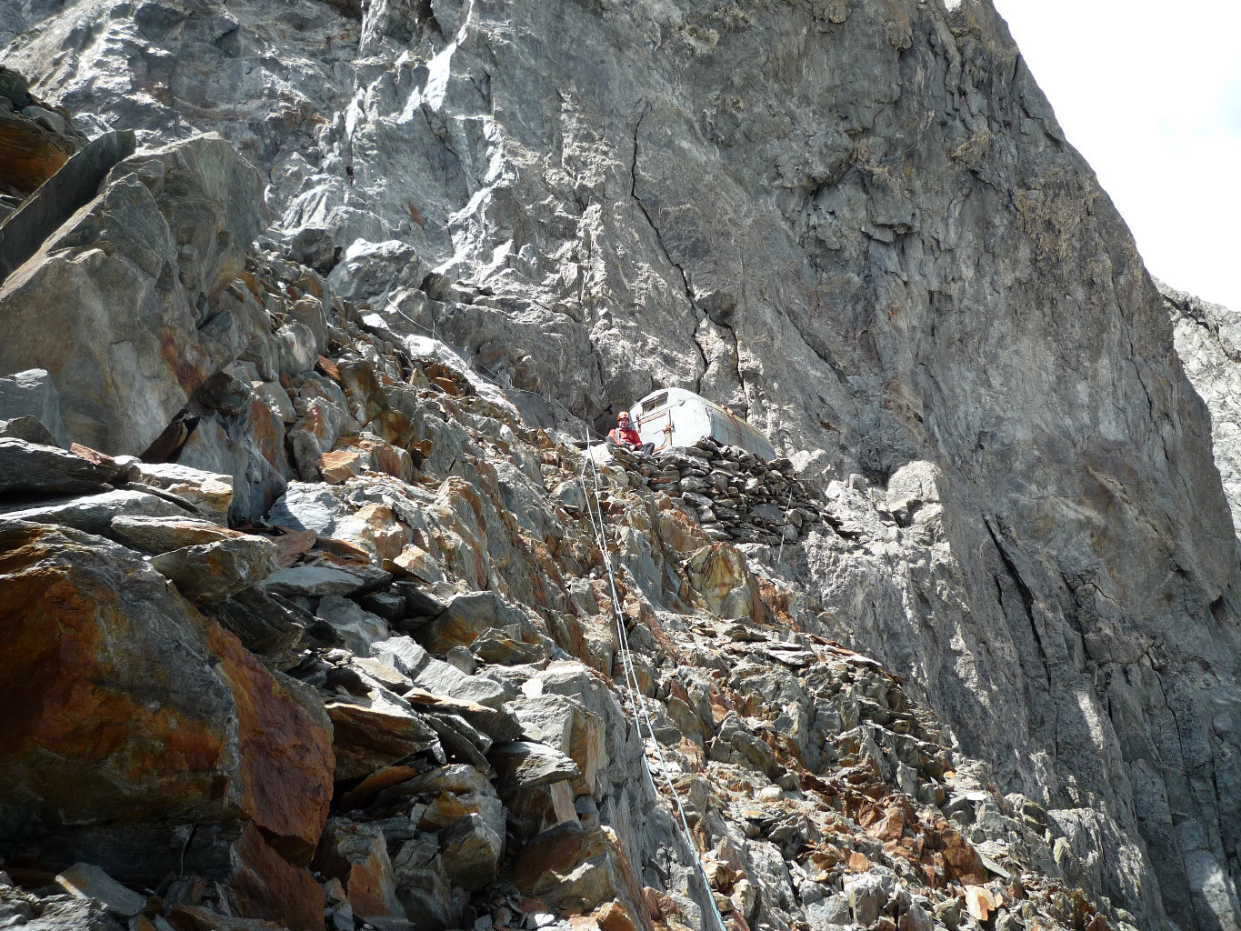 bivouac cravEri. il n'est effectivement pas haut